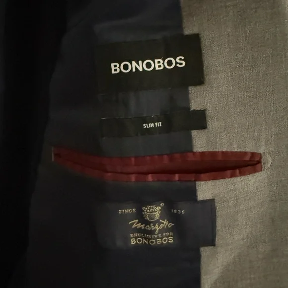 Bonobos Men Italian Performance Mason Gray Blazer
